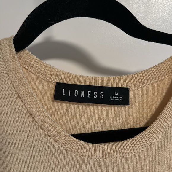 Lioness Military Minds Mini Dress in Ecru Color - size M - Picture 6 of 7